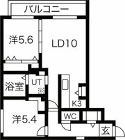アイメゾン参番館の間取り画像