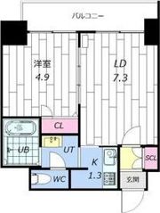 KGコートの間取り画像