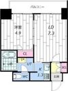 KGコートの間取り画像