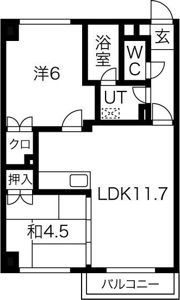 ガーデンハイツの間取り画像