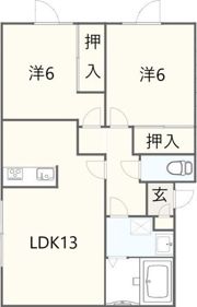 ドルチェの間取り画像