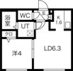 エヴァンスコート南1条の間取り画像