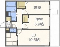 ASAHIYAMA CITY.STELLAの間取り画像