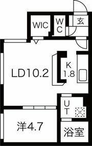 ORCHARD本通の間取り画像