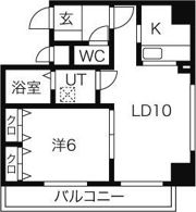 ヴィレッジロードの間取り画像