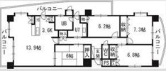 PRIME URBAN円山北四条の間取り画像