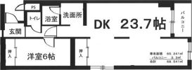 ドミ西野の間取り画像