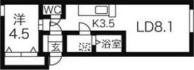 カーサグロリアの間取り画像