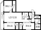 グランド二十四軒 （GRAND二十四軒）の間取り画像