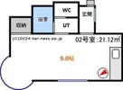 ミモザハウスの間取り画像