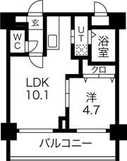 アーバンハウス北26条の間取り画像