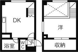アーバンハイムアミリア南郷の間取り画像