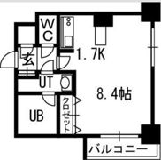 クレジデンス札幌・南4条の間取り画像