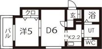 サザンフィールド豊平公園の間取り画像