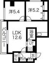 ラビエ円山の間取り画像