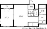 リデーレ西18丁目の間取り画像