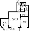 カーム北18条の間取り画像