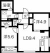 ブランシャールNeigeの間取り画像