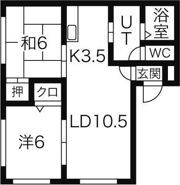 ハイツルミエールの間取り画像