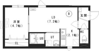 Pilina豊平 （ピリナトヨヒラ）の間取り画像