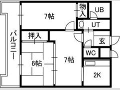 アルファスクエア円山の間取り画像