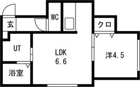シェリシス北19条の間取り画像