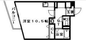 サテラ北34条の間取り画像