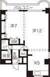 ネスト南2条の間取り画像