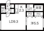 レストシティ琴似の間取り画像