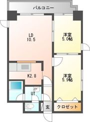 エストール南12の間取り画像