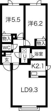 LN47の間取り画像