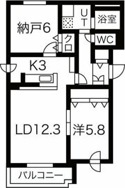 PASSIVE MANSION SOUTH5の間取り画像