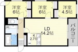 コモゾーナ円山の間取り画像