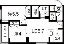ブランシャールN18EASTの間取り画像