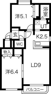 OBRI NANGOの間取り画像