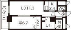 サンコート南4条の間取り画像