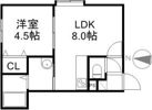 フォーレストハイム南6条の間取り画像