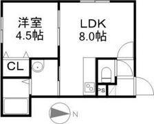 マイフラット南5条（マイフラットミナミ5ジョウ）の間取り画像