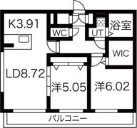 アマンダの間取り画像