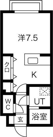 MFレジデンス南郷18の間取り画像