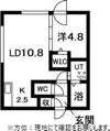 グランドサクセス中島公園の間取り画像