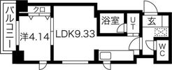 PRIME円山の間取り画像