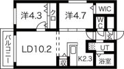 レジーナN22の間取り画像