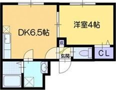ホヌ豊平B棟の間取り画像