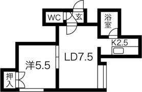KSハイツ北11条の間取り画像