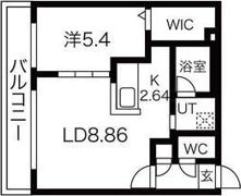 S-RESIDENCE西町の間取り画像