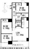 セザール伏見の間取り画像