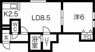 ラスティ40の間取り画像