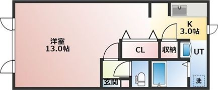 Asabu Wing（アサブウィング）の間取り画像
