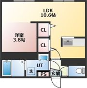 シャトー北24条の間取り画像